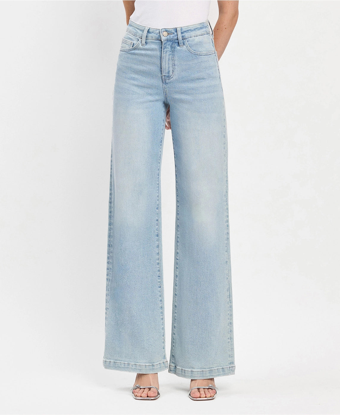 Olivia High rise barrel leg jeans