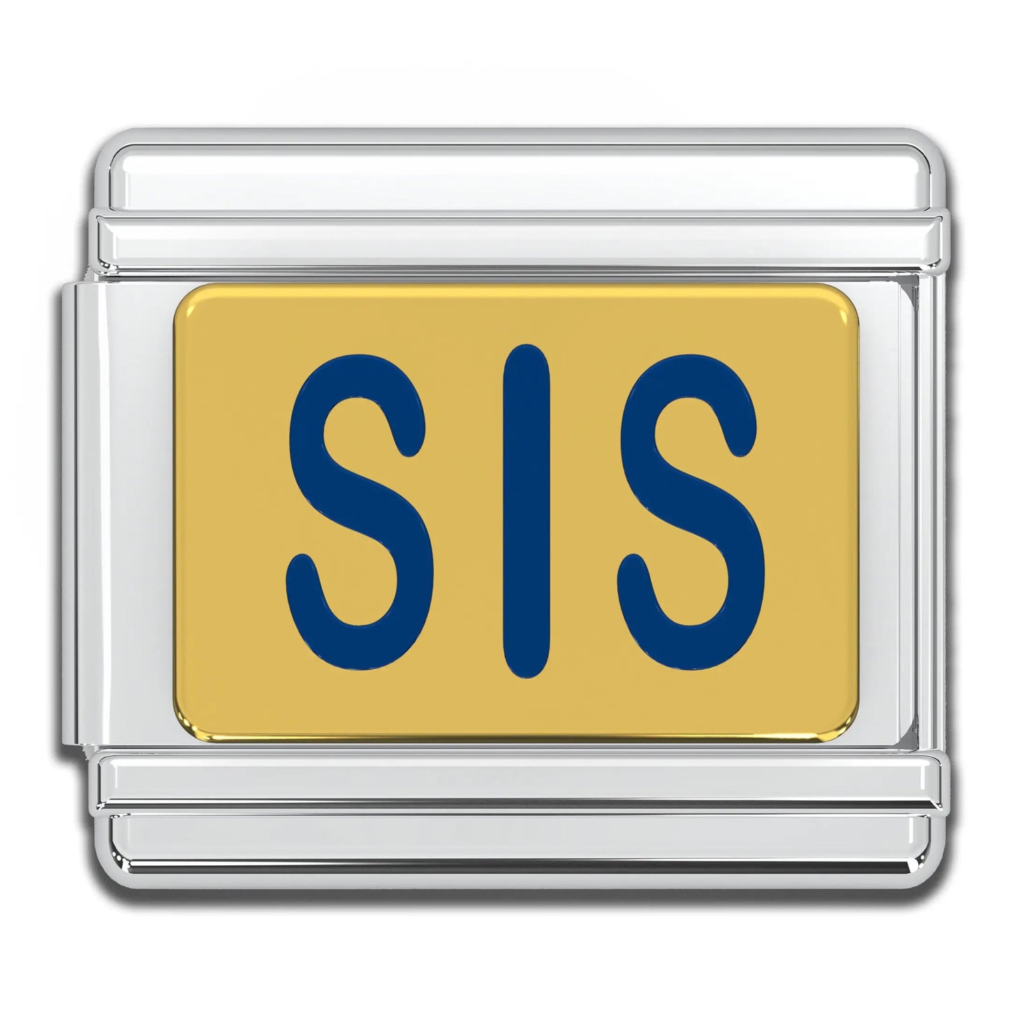 Sis Italian Charm Bracelet Charm