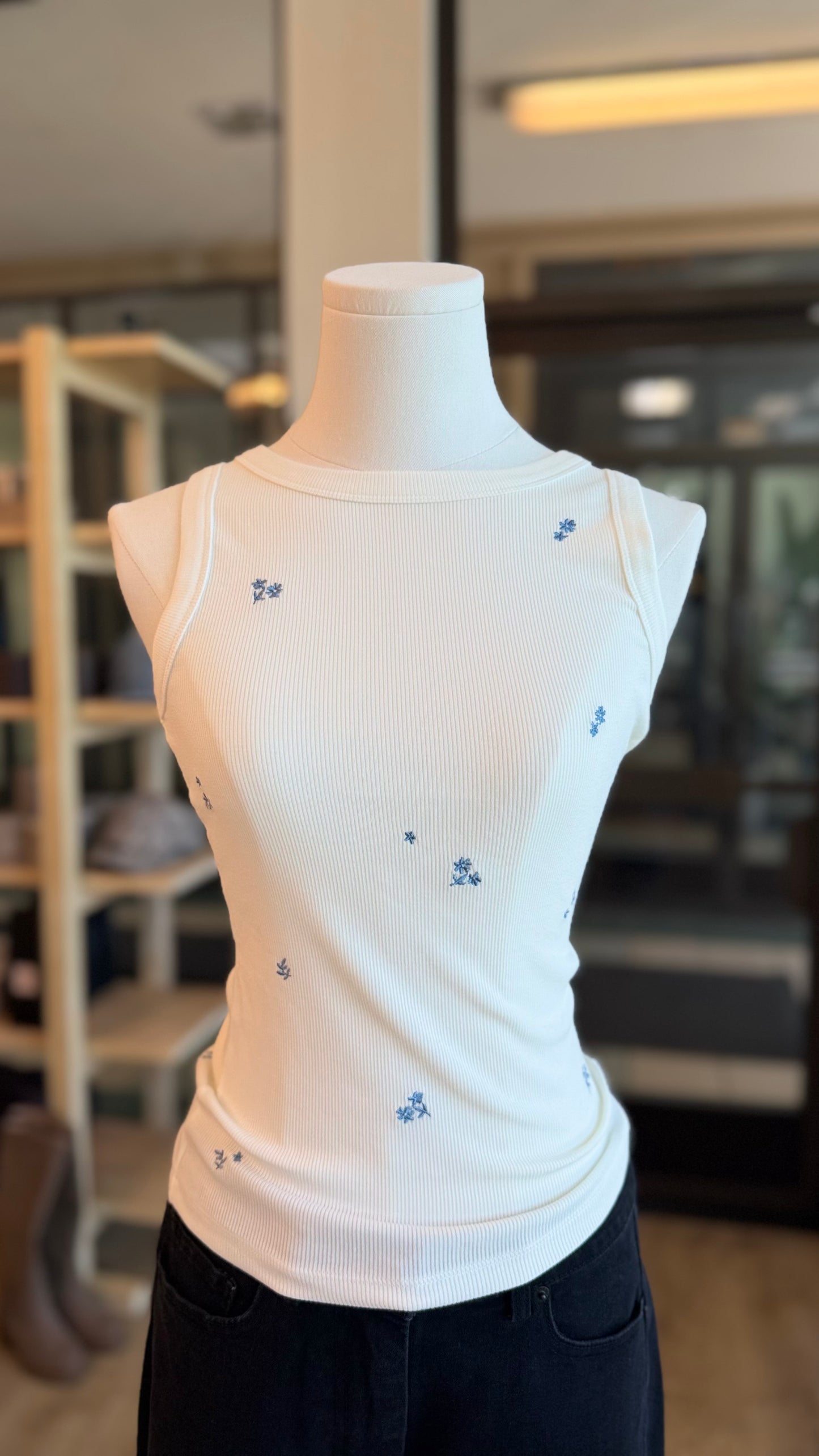 Edlin Embroidered Tank