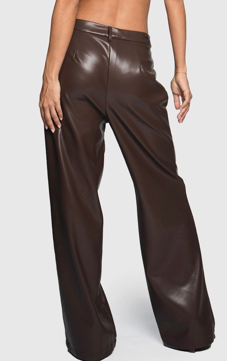 Charlotte chocolate trousers