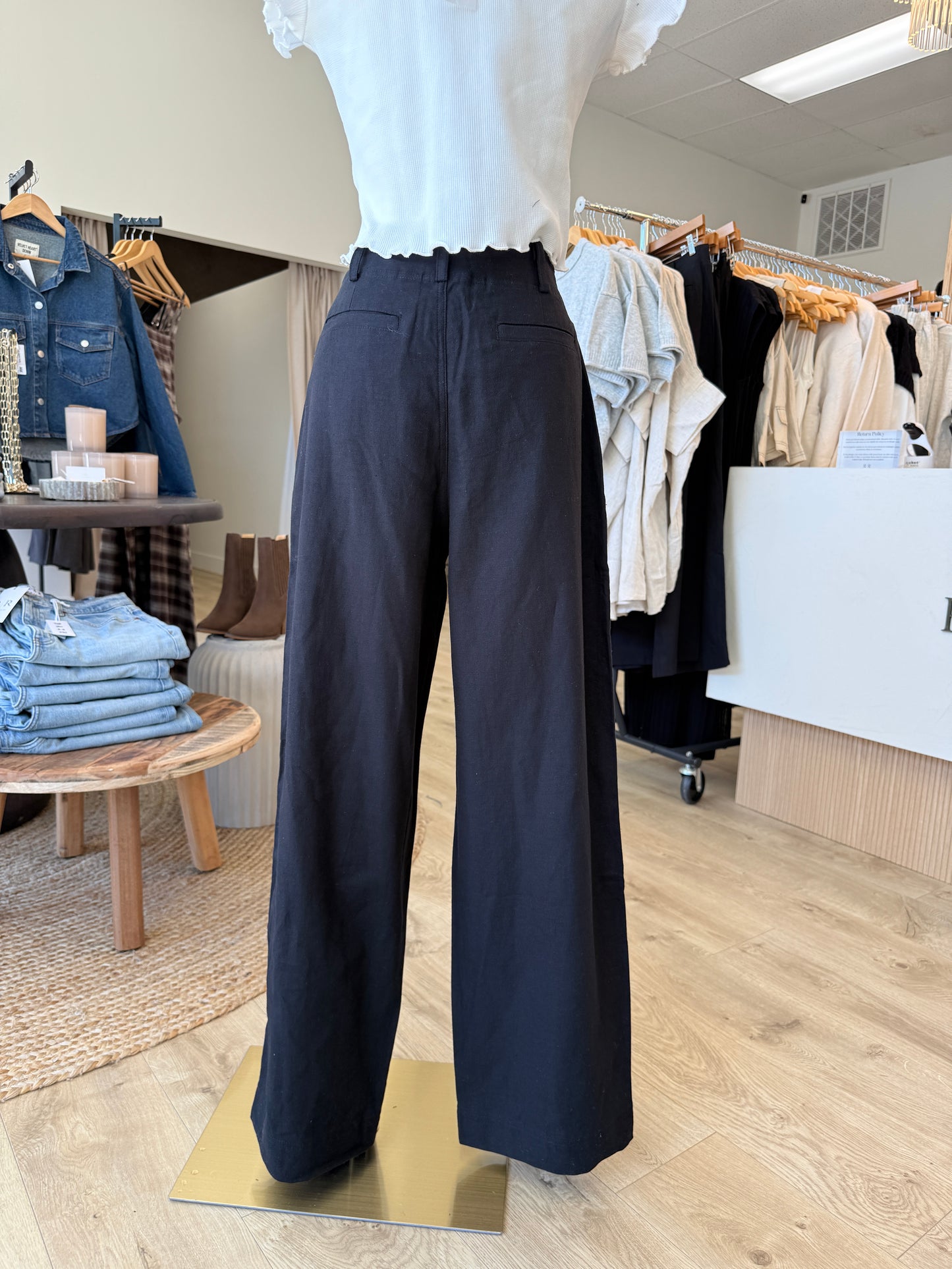 Amy Linen Trouser