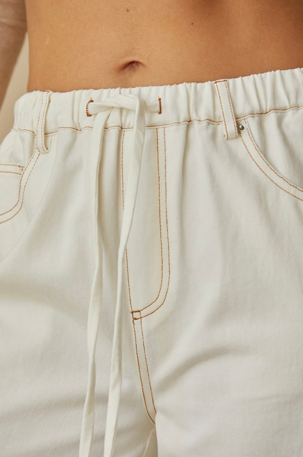 Rena White Denim
