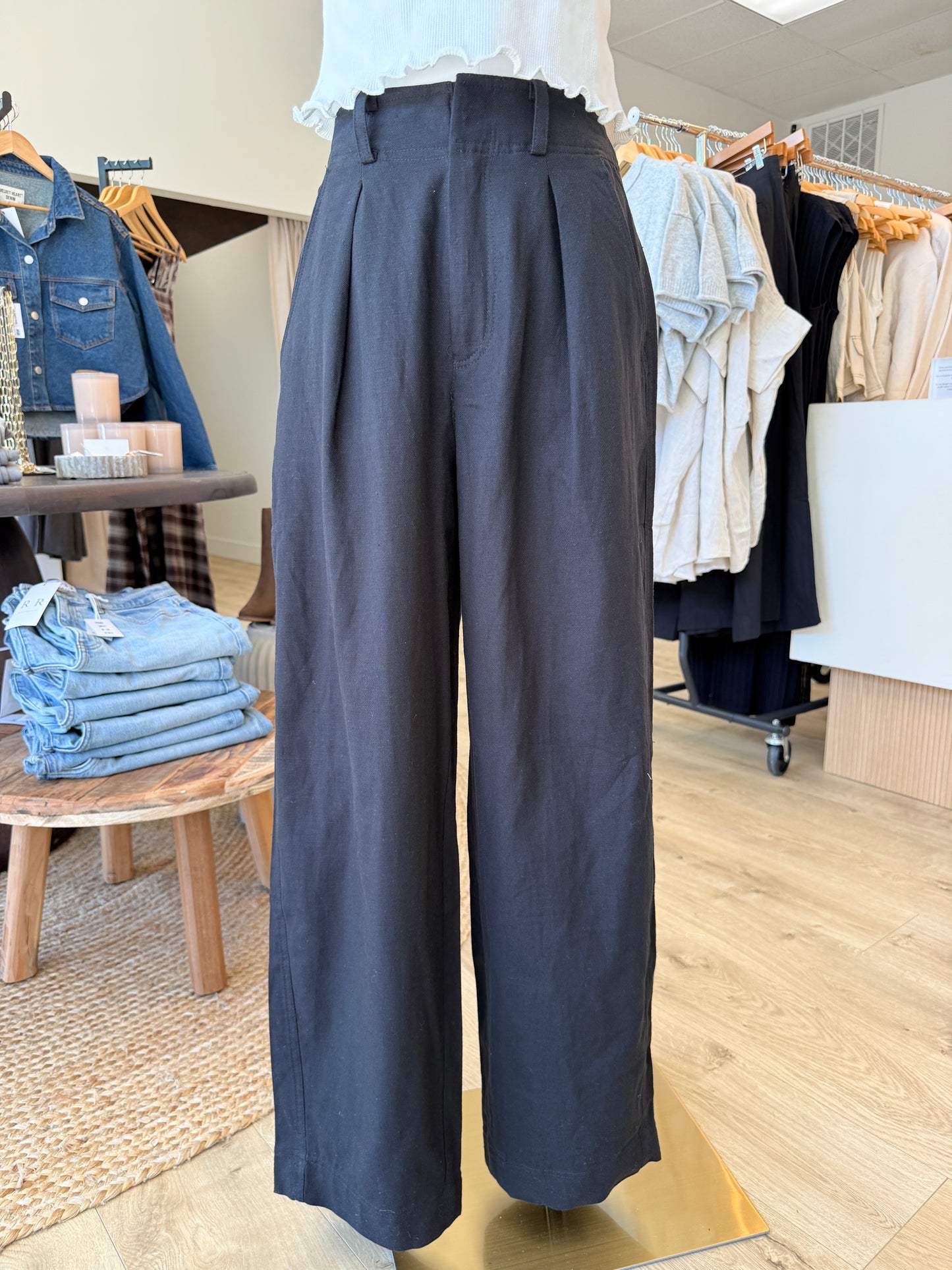 Amy Linen Trouser