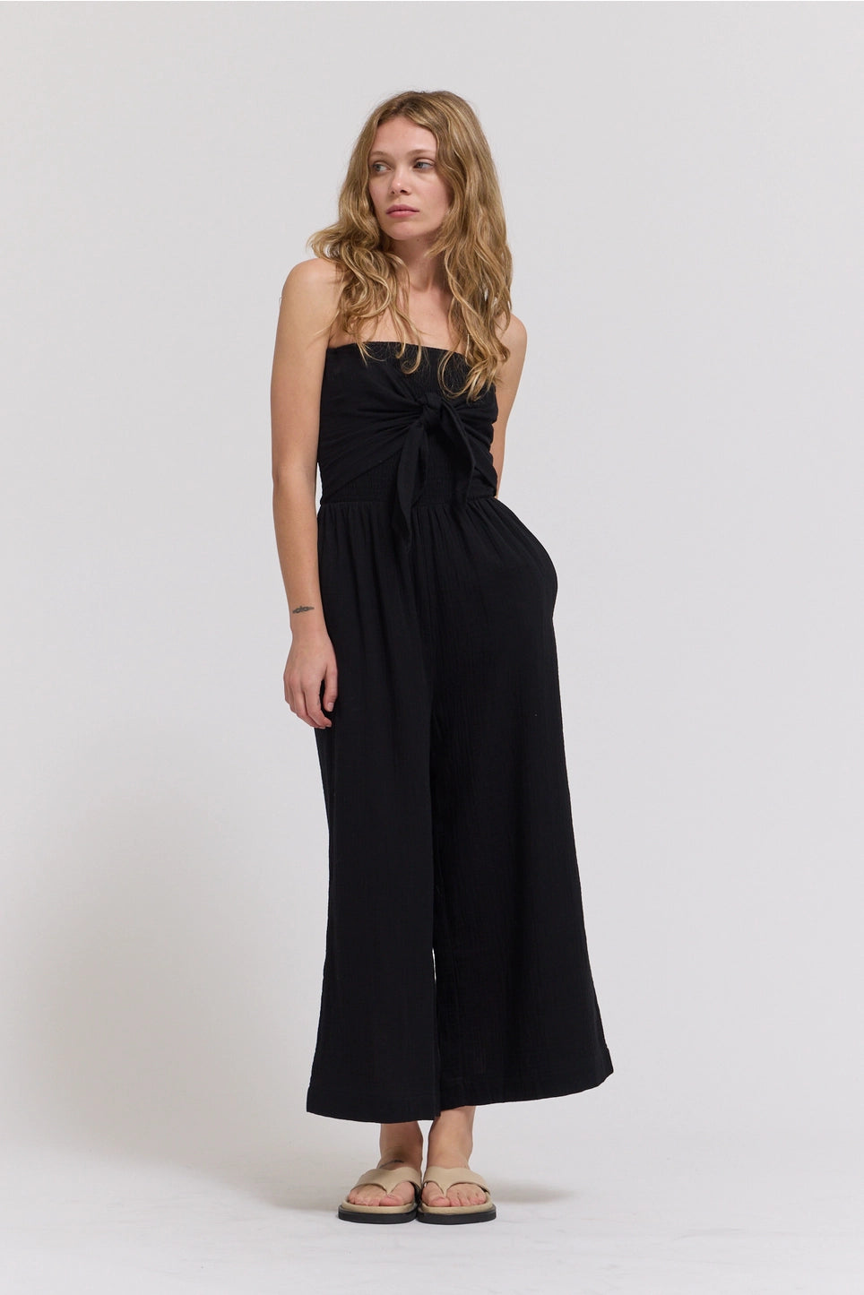 Gauze Jumpsuit