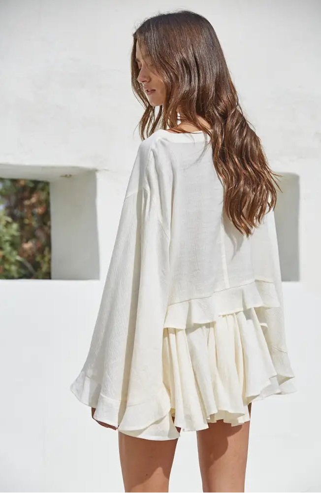 Bella Round Neck Long Sleeve Top