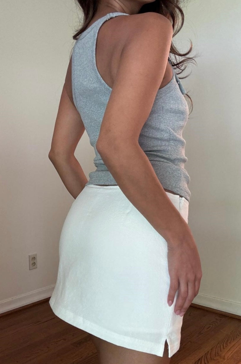Jenny Buckle Top (grey)