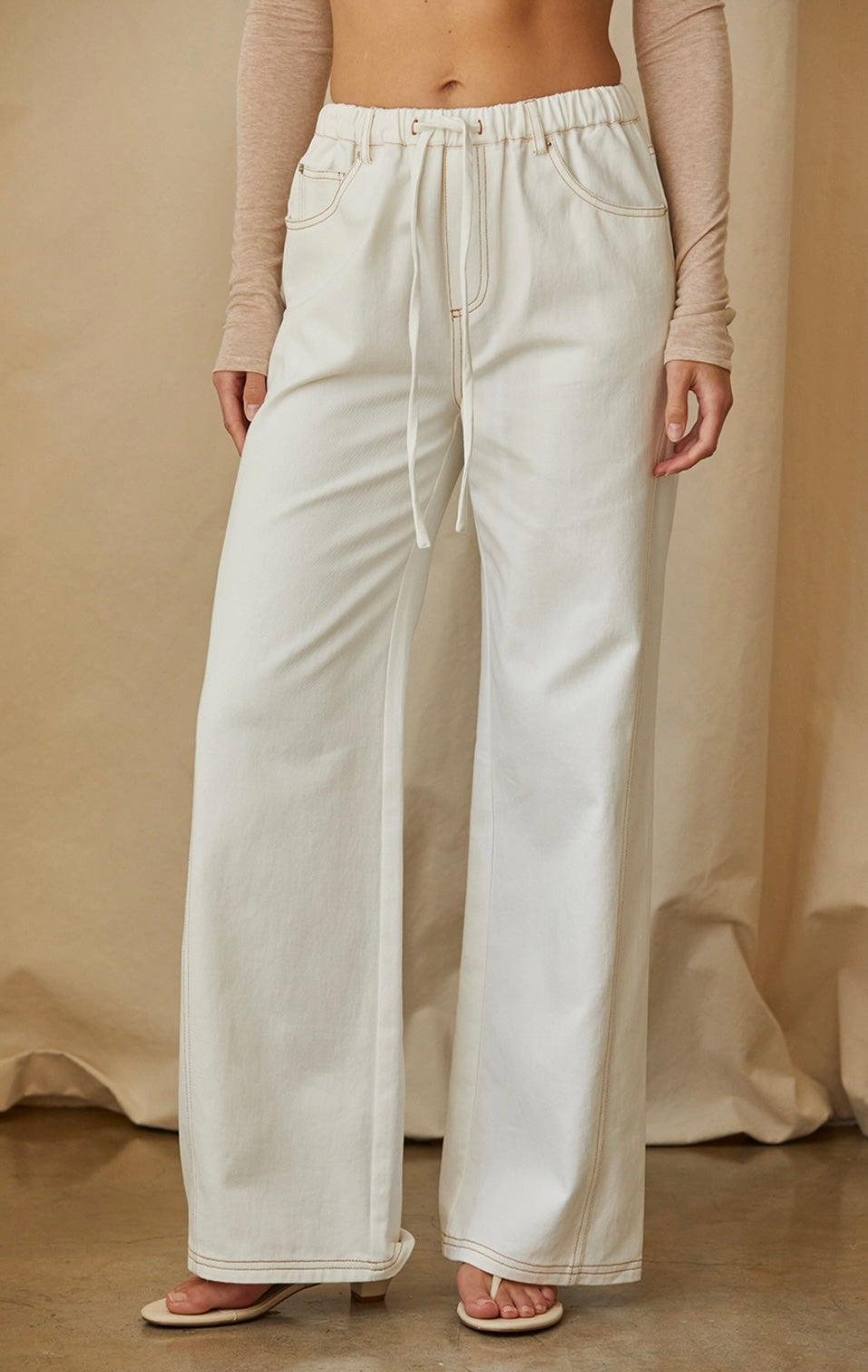 Rena White Denim