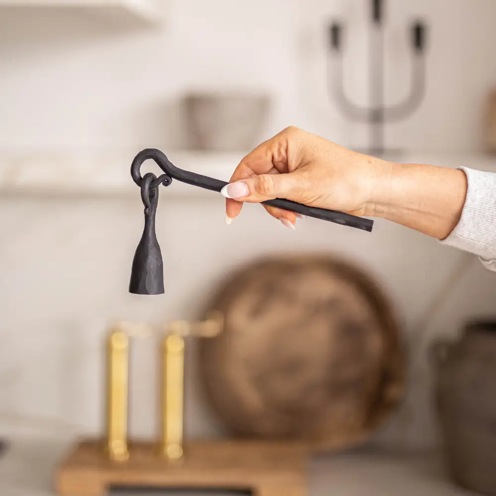 Black Iron Candle Snuffer