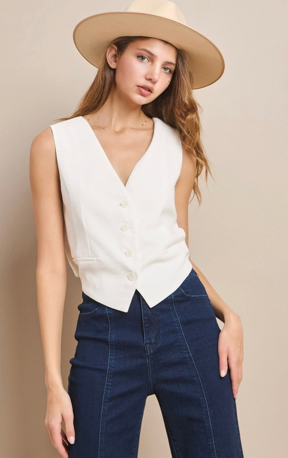 Cress Top (White)