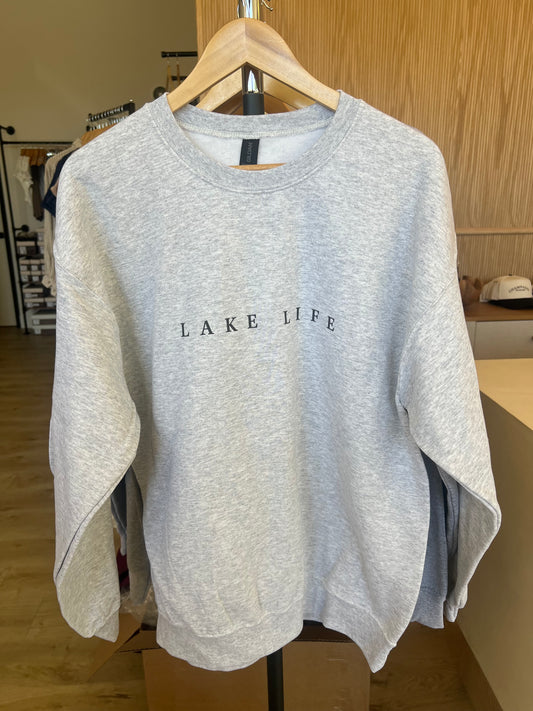 Lake Life (soft grey)