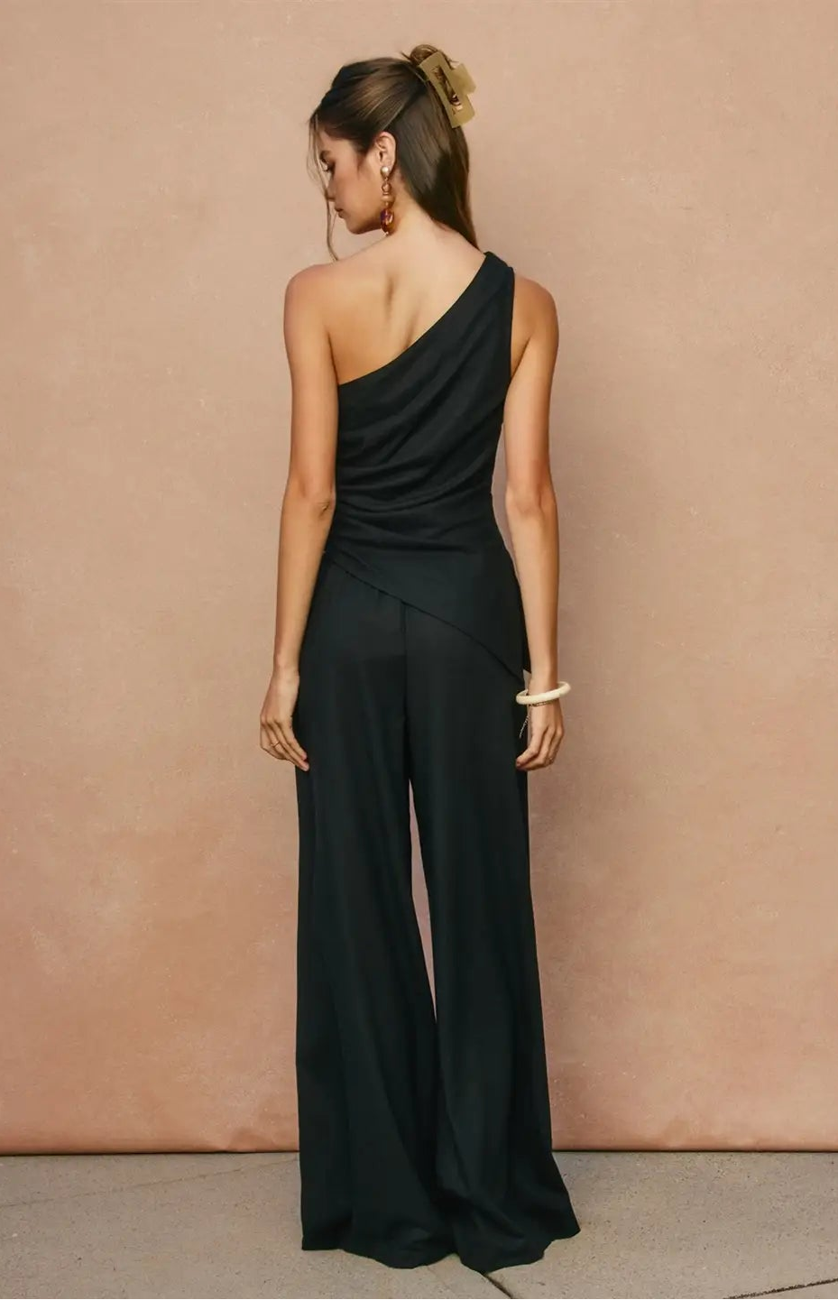 Heaven Sent One Shoulder Ruched Top
