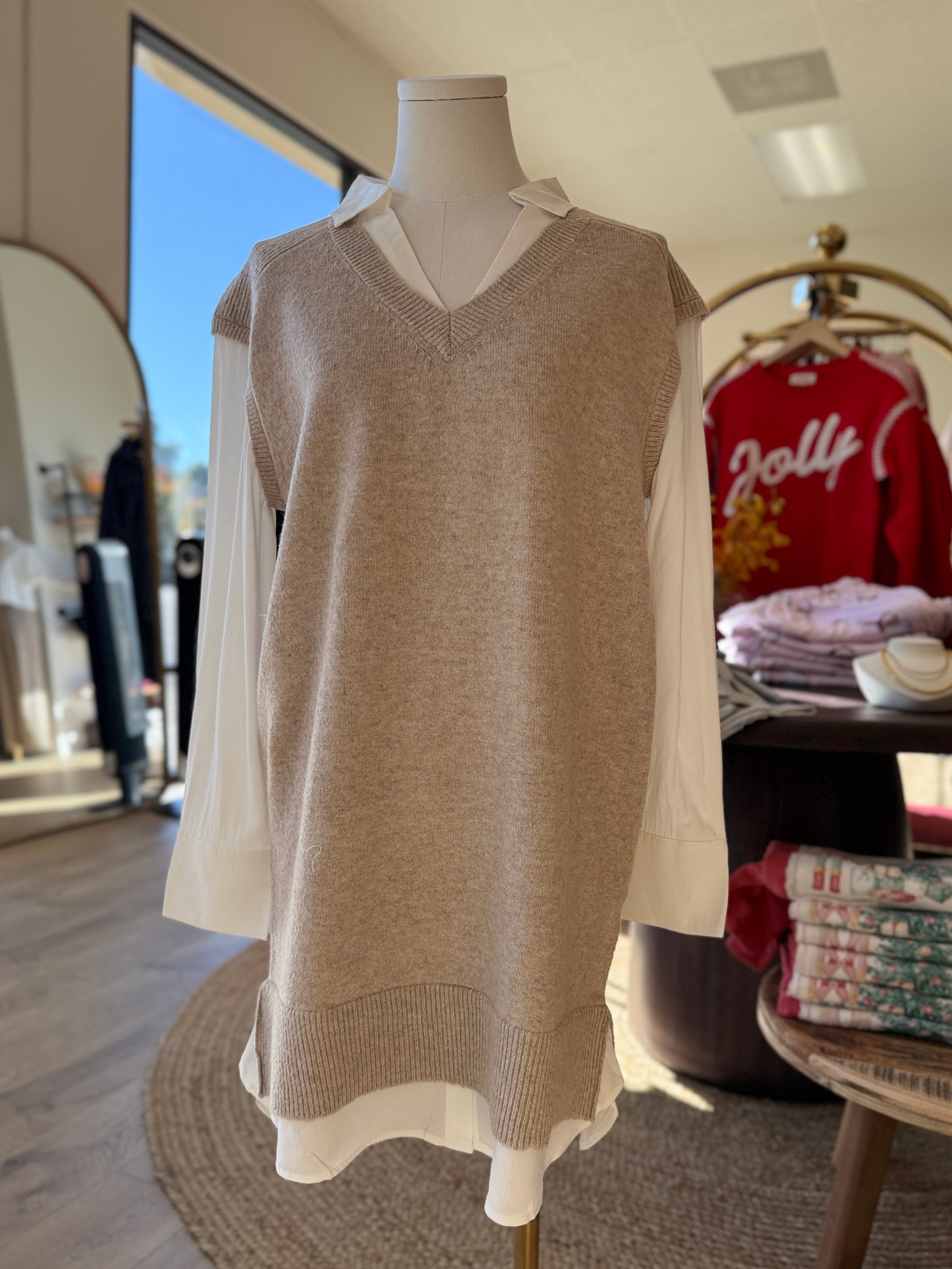 Ava Sweater Dress