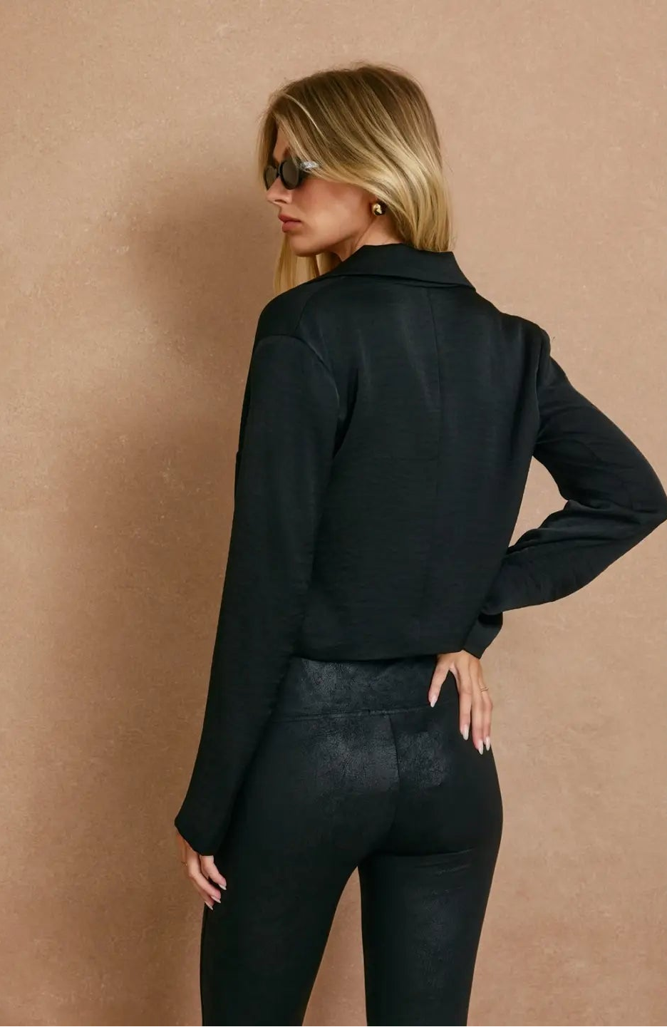 Terra Hush Crop Blazer