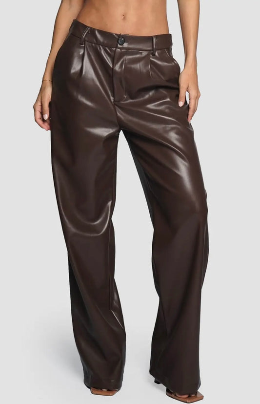 Charlotte chocolate trousers