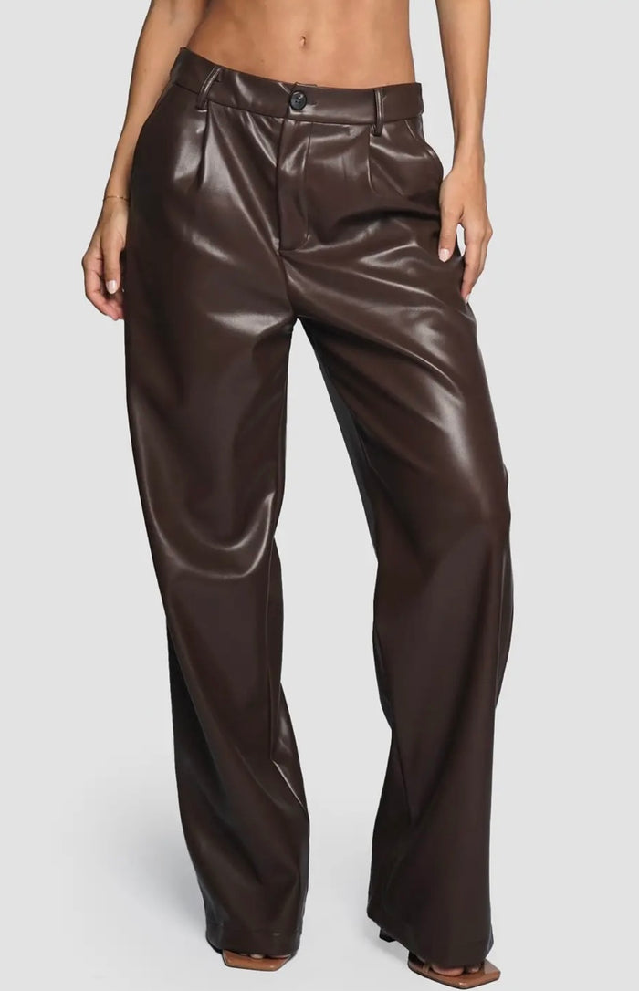 Charlotte chocolate trousers