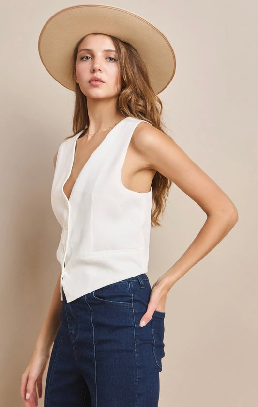 Cress Top (White)