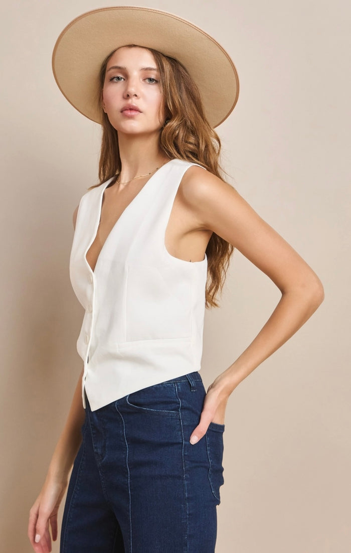 Cress Top (White)