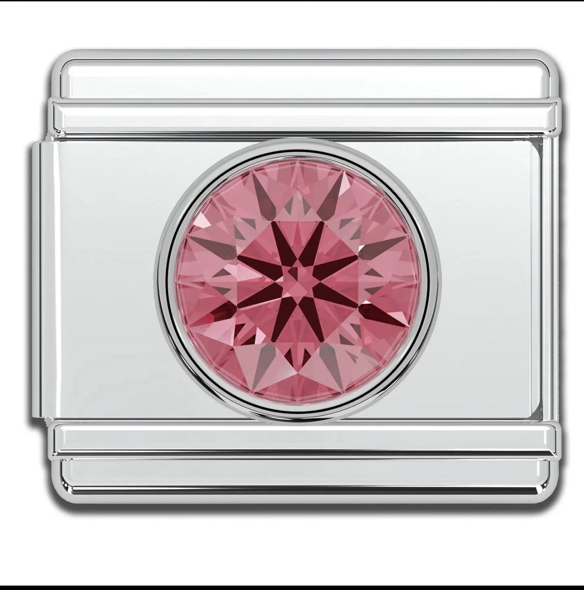 Pink Tourmaline (October) Charm
