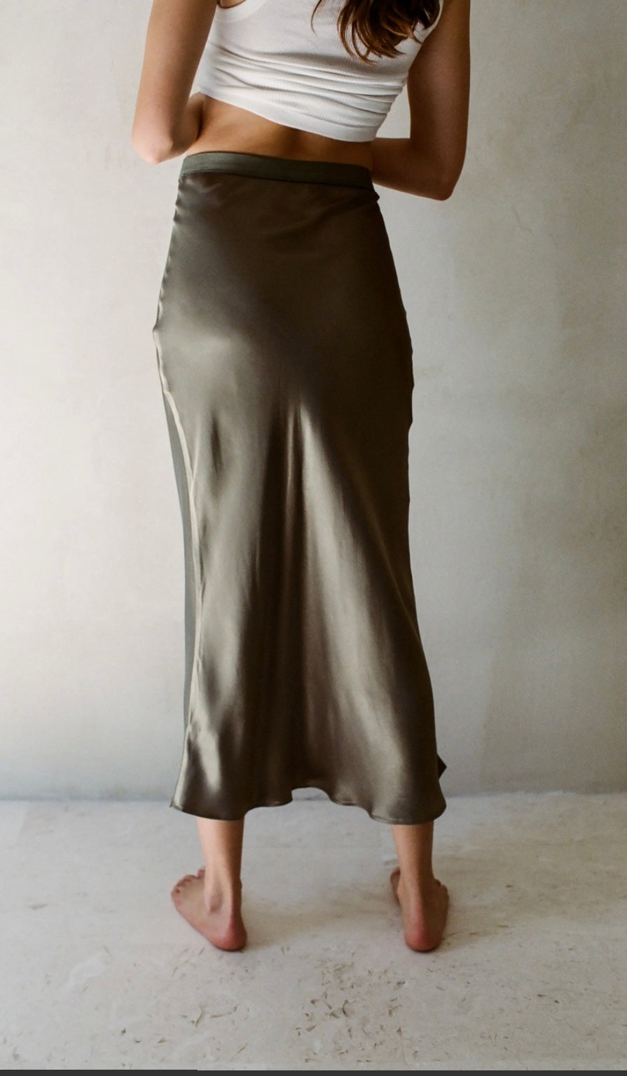 Satin Midi