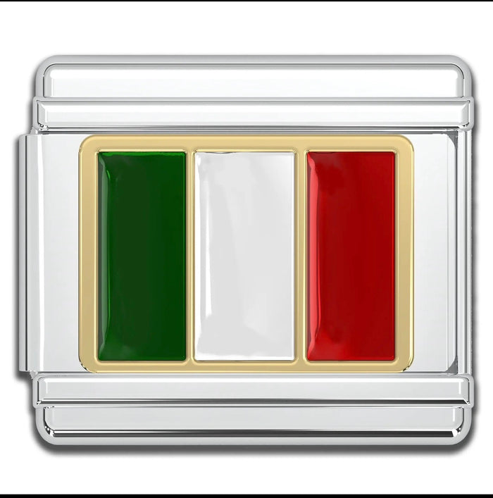 Italy Flag Charm