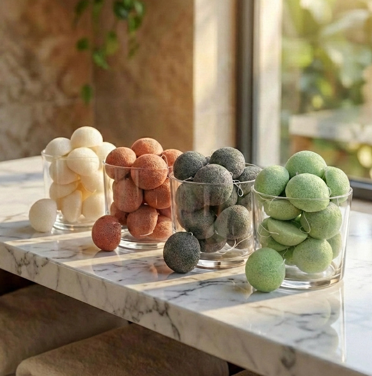 Natural Konjac Facial Cleansing Sponge