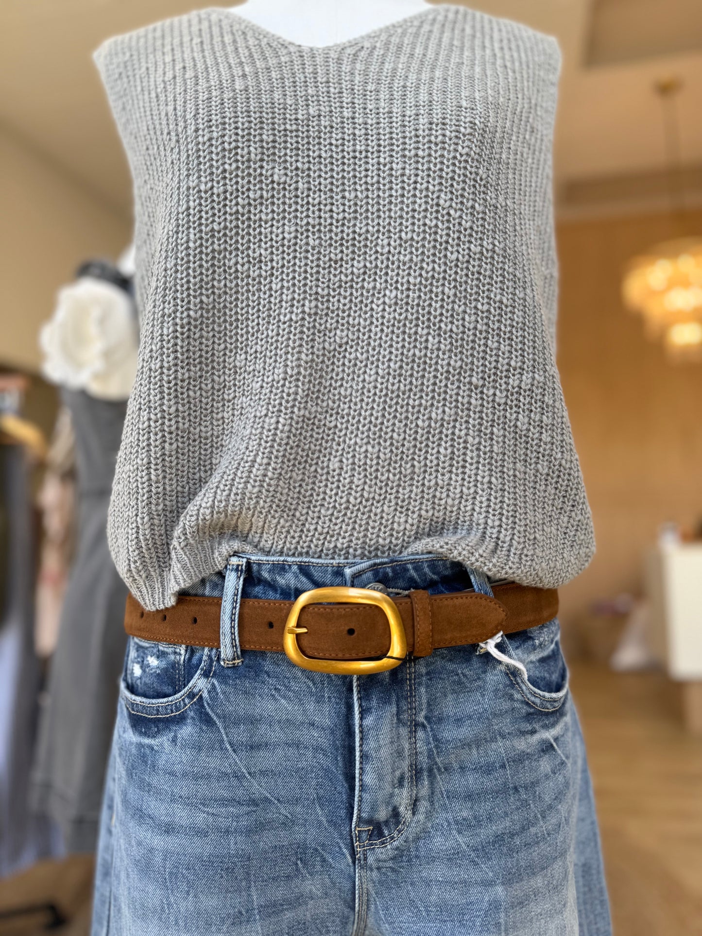 Krotser Suede Belt
