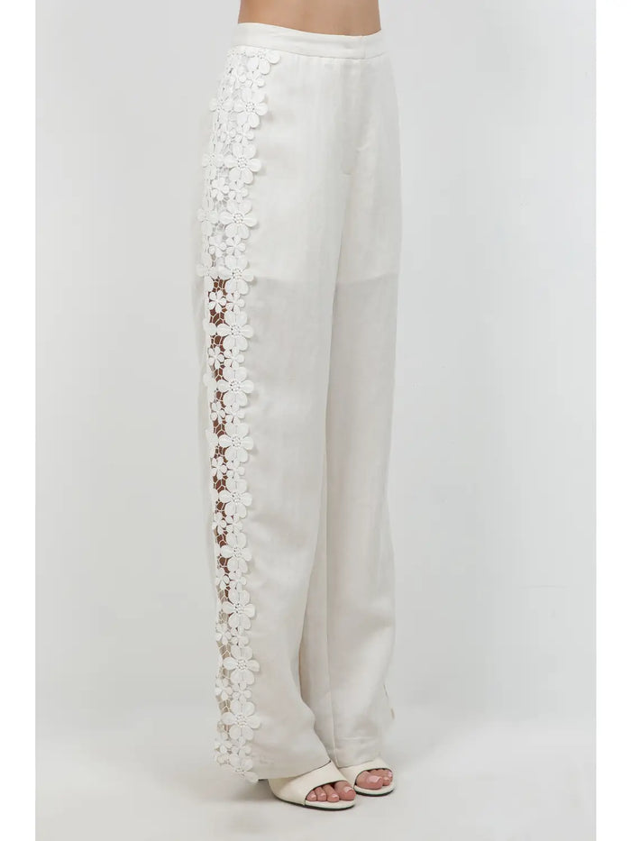 Trim Accent Trousers