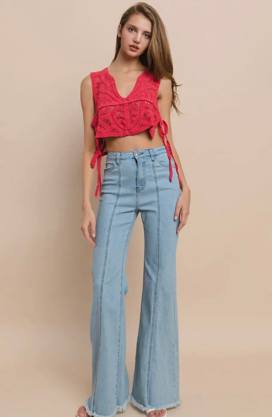 Boho Cropped Crochet