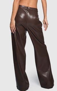 Charlotte chocolate trousers