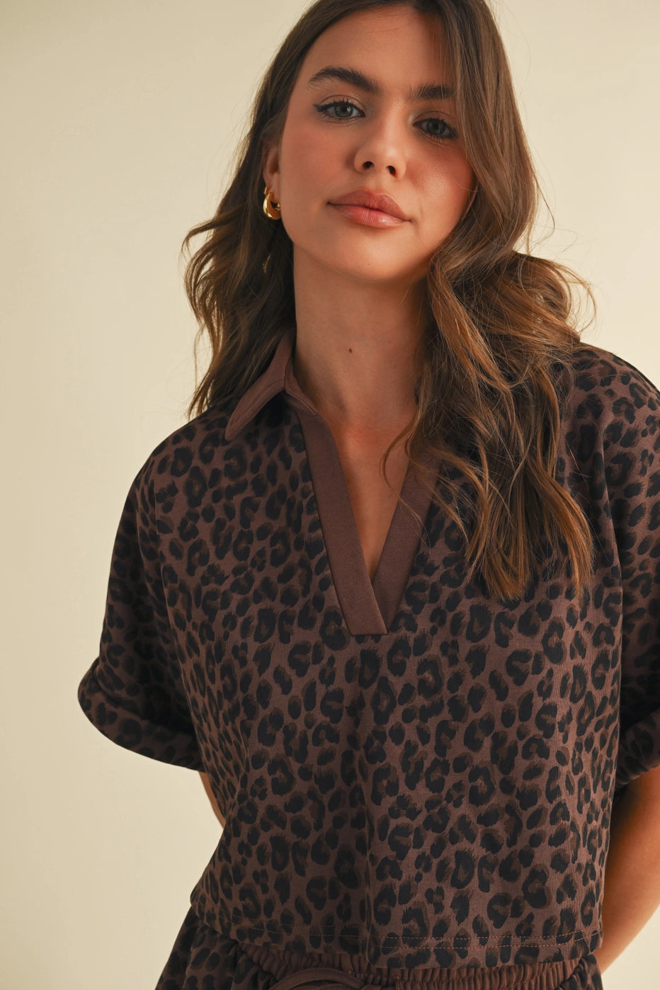 Lisa leopard top