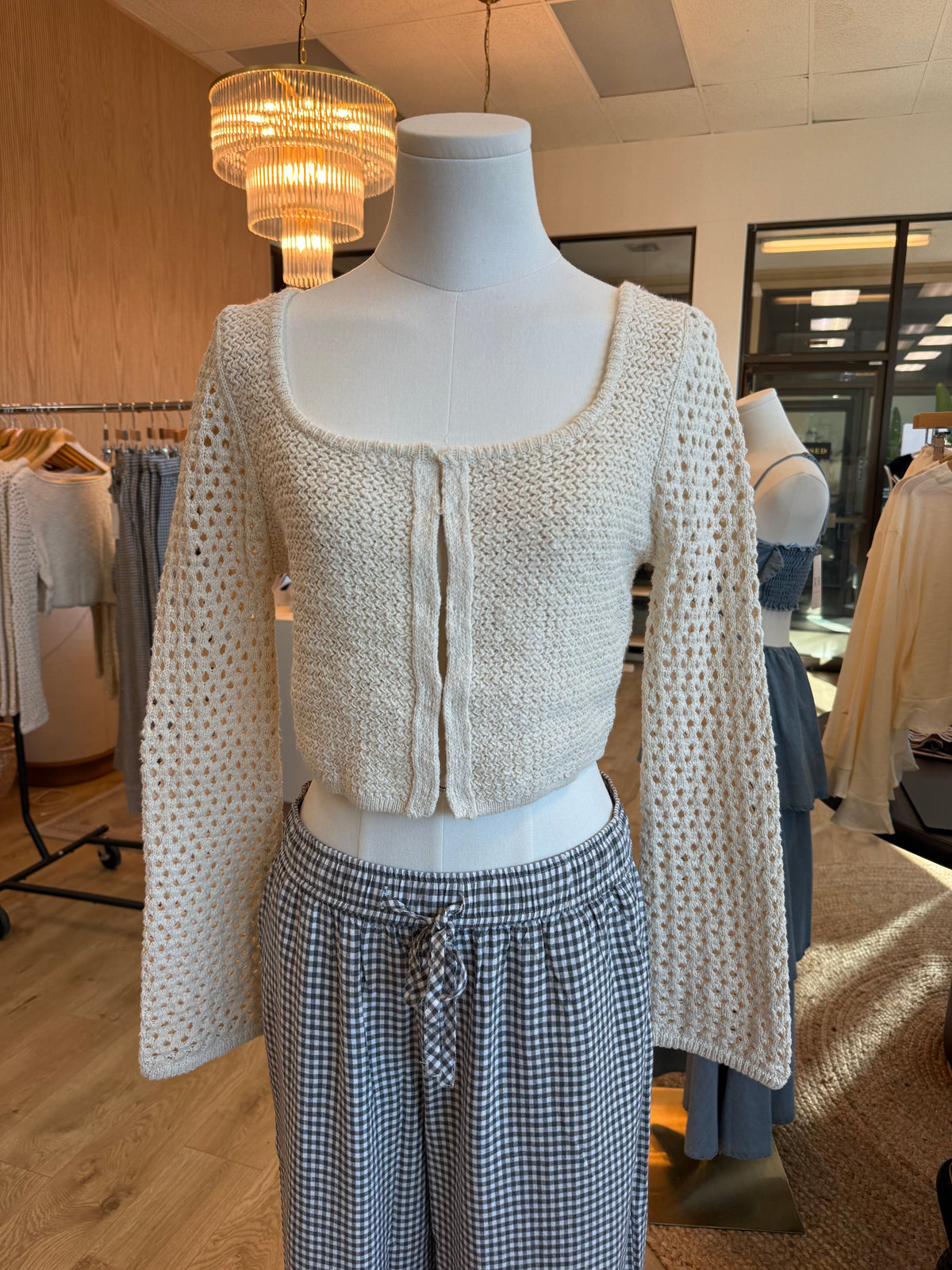 Scarlett Crocheted Top