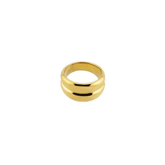 Gold Twin Ring
