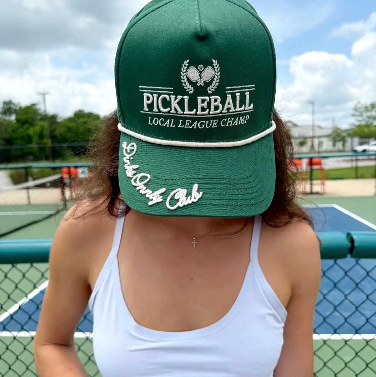 Pickleball Local League - Green Vintage Trucker Hat