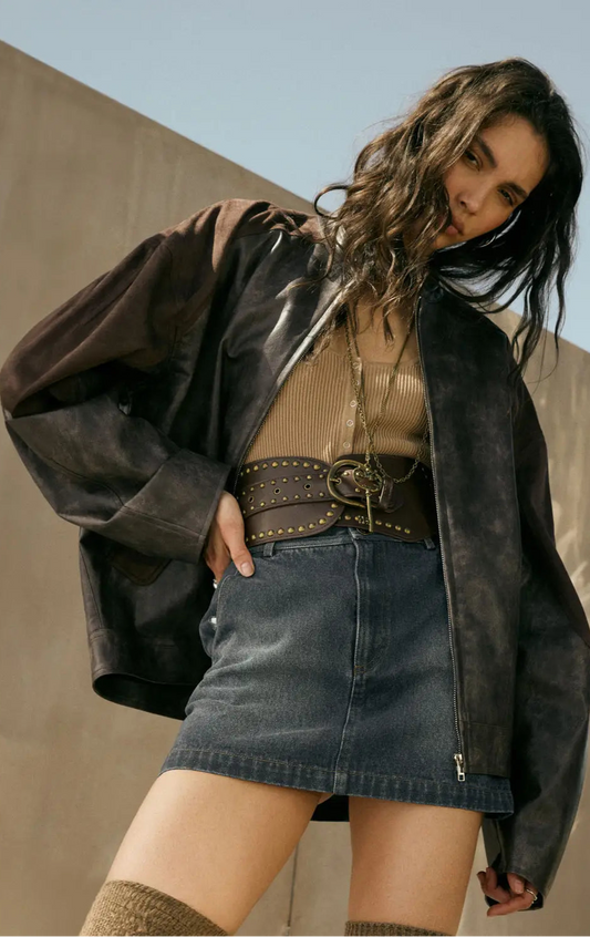 Coco Barrel-Sleeve Jacket