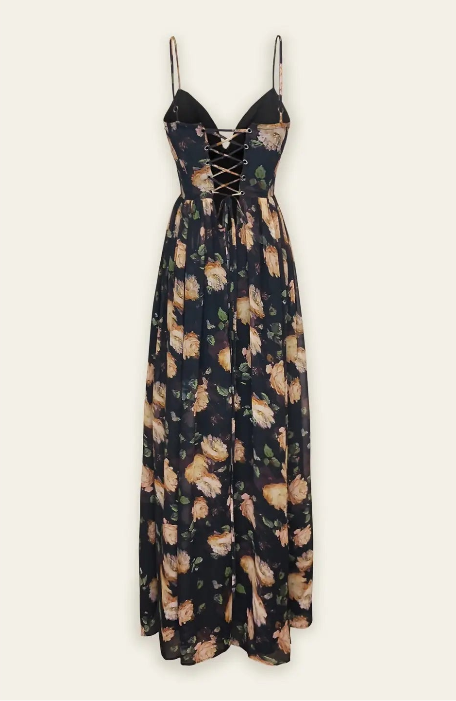 Opaline Shadow Corset Maxi Dress