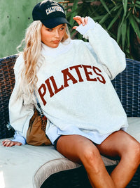 PILATES & YOGA reversible mock neck