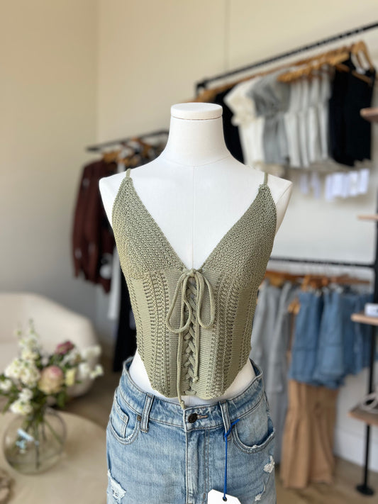 Scarlett Tie Top