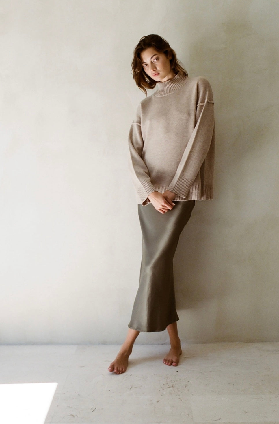 Satin Midi