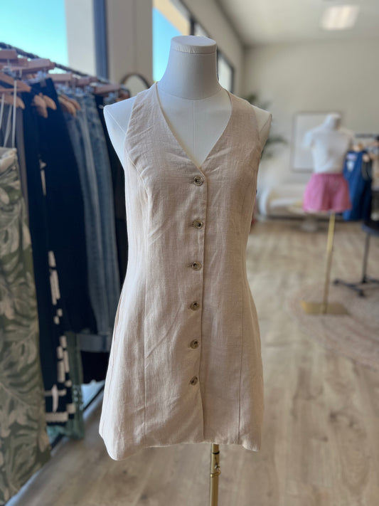 Luxe Linen Dress