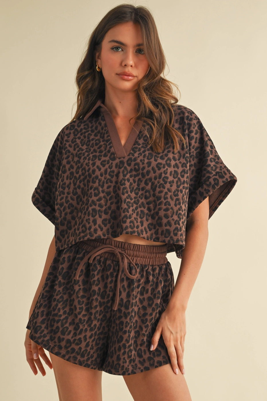Lisa Leopard shorts