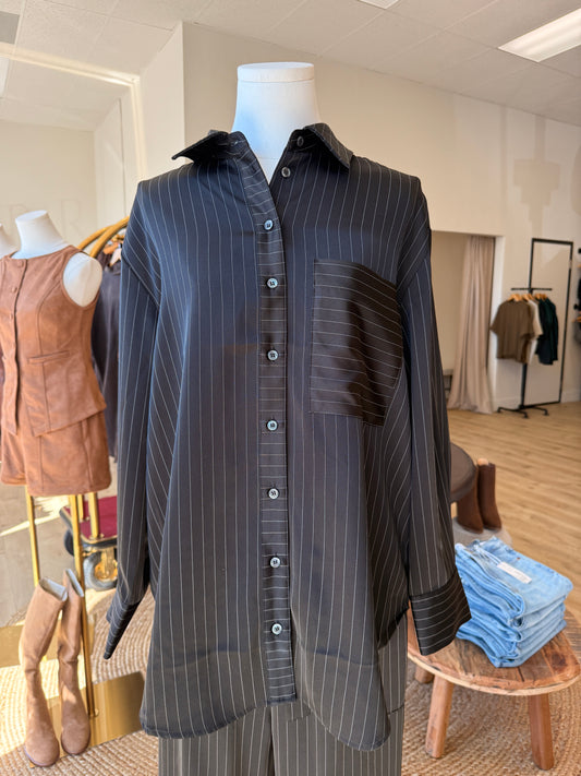 Lillian button down