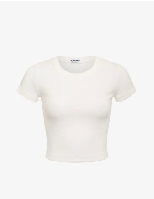 Campus Tee/ white