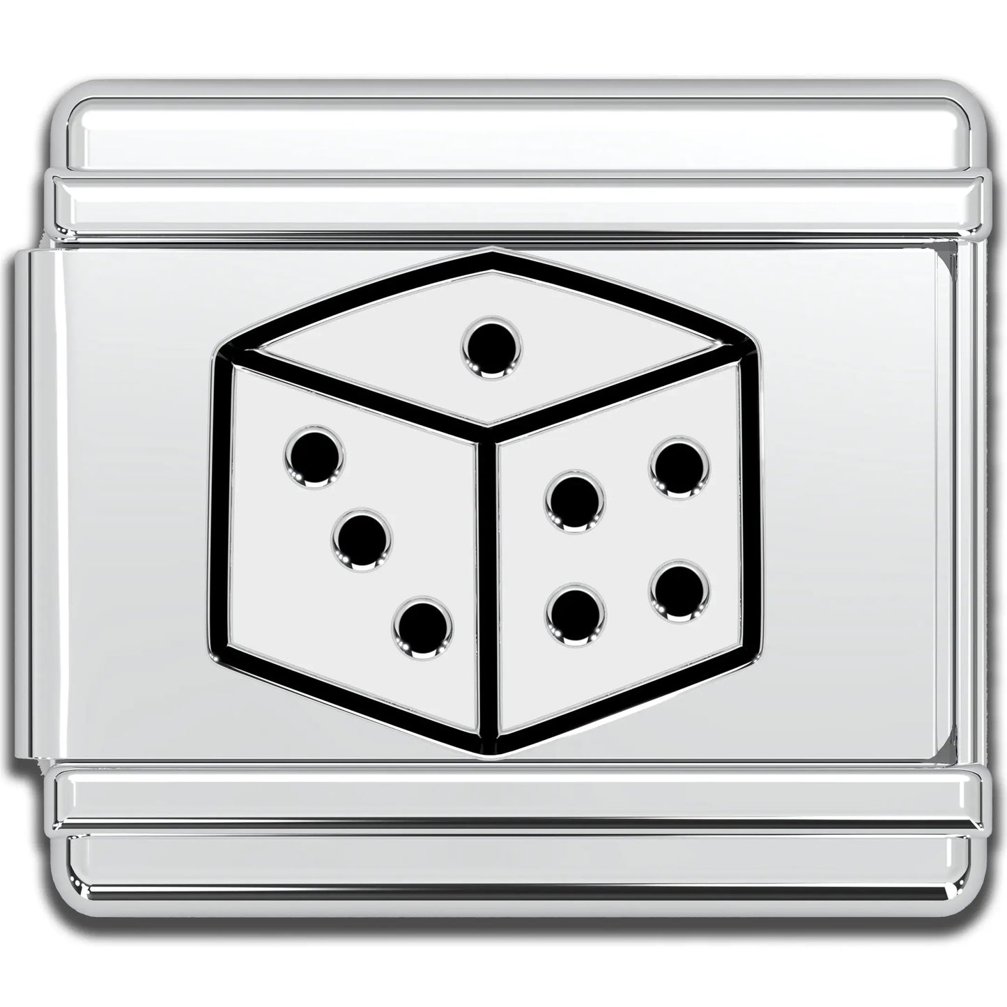 Dice Italian Charm Bracelet Charm