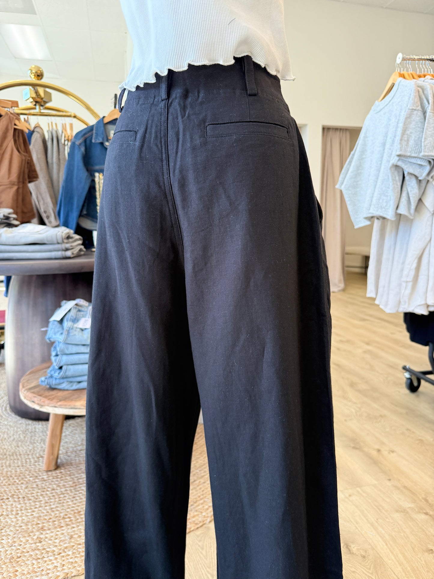 Amy Linen Trouser
