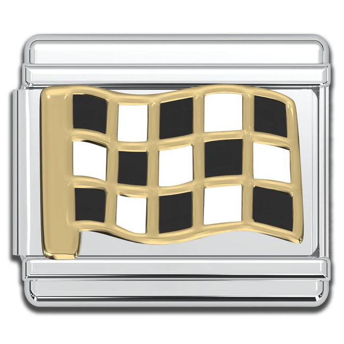 Checkered Flag Charm