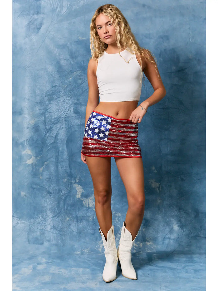 USA Flag Sequins