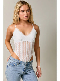 Lace Whisper Corset Top