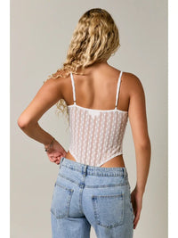 Lace Whisper Corset Top