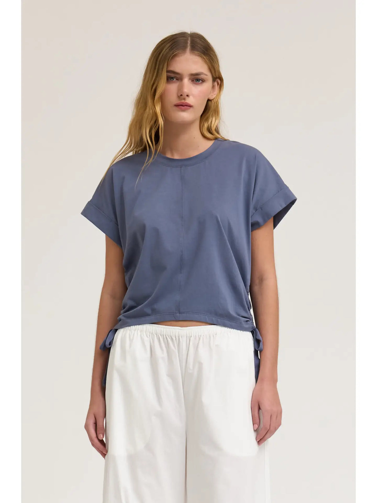 Side Scrunch Tee
