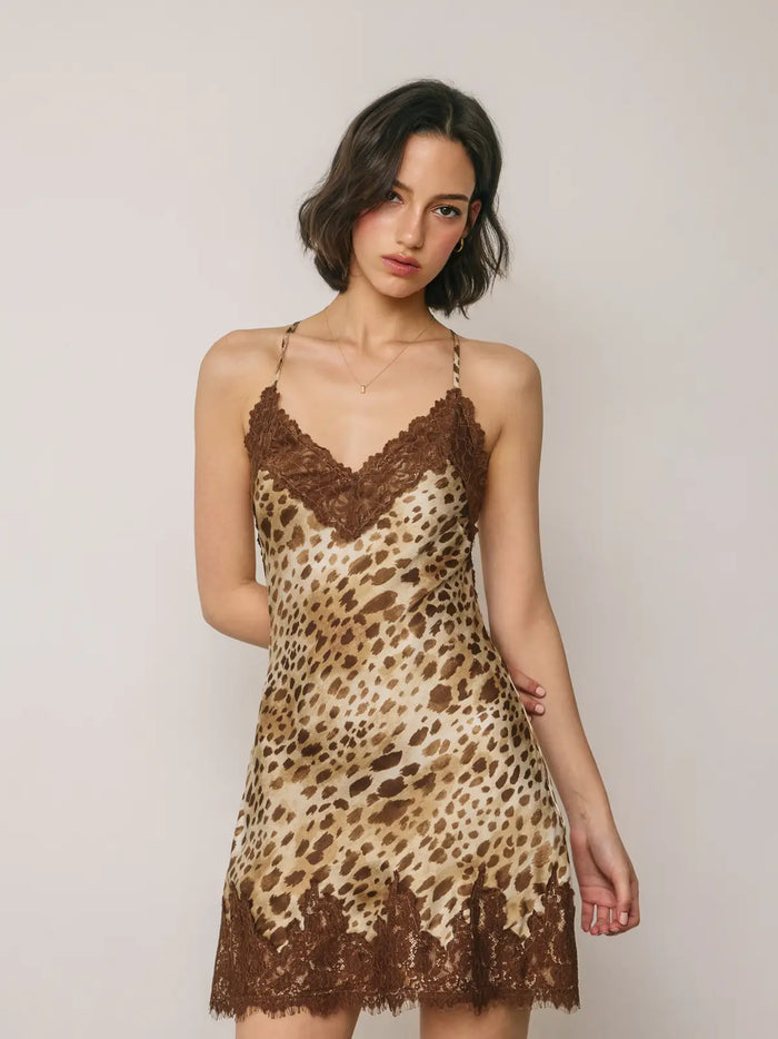 The Savannah Lace Slip Dress